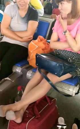 火车站美女