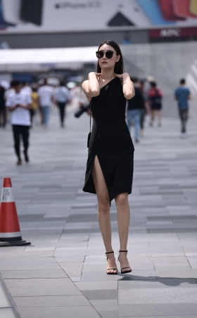 高跟美女