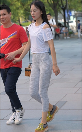 （套图）漂亮的高腰瑜伽紧身裤(30P)