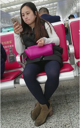 黑色丝袜妹子