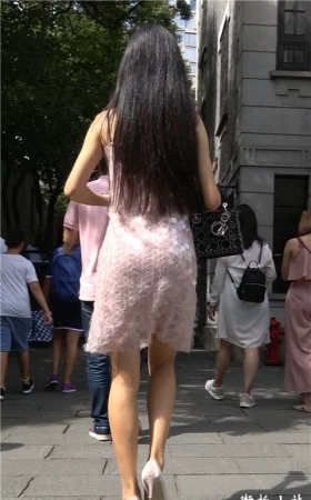 4K 高贵气质吊带裙极品美女姐姐