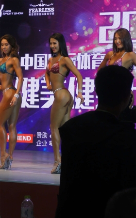 性感的健身美女