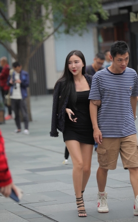 高跟美女
