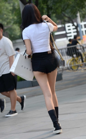 神摄手赛19  黑色小热裤 [20P]