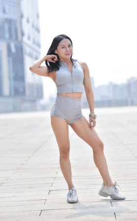 魅力运动女郎