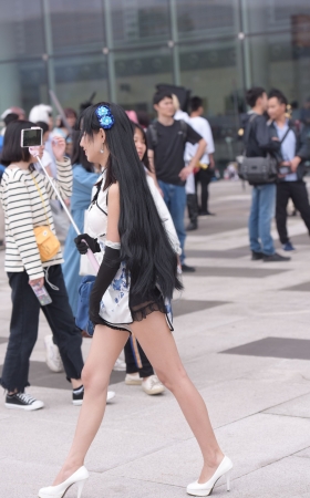 短裙小妹