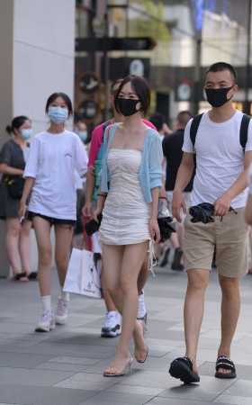 2083-1+66/白皙纤细美腿，真的太好了