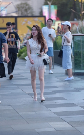 裙子美女