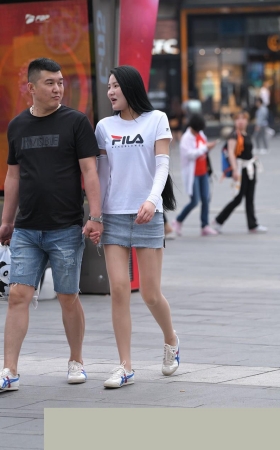 牛仔裙肉丝美腿3A1378[674M]