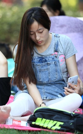 No173 长发美女的透明短丝，你懂的