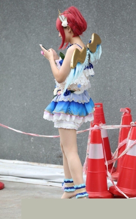街头cosplay肉丝美女3A318[243M]