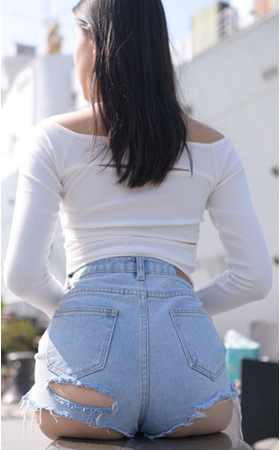 （套图一）美腿热裤女孩(757P)