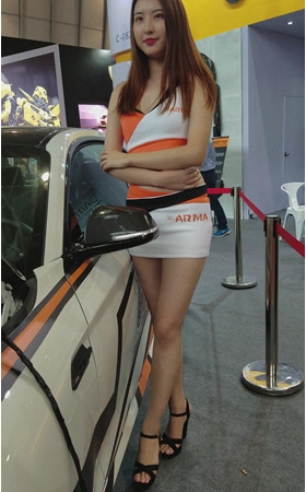 车模美女
