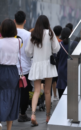 黑丝短靴素人