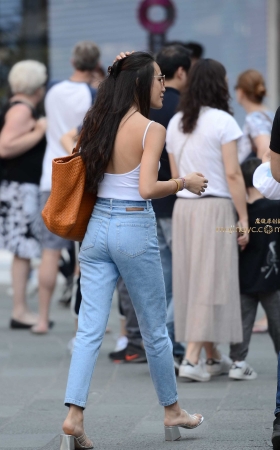 神摄手参赛47 露背吊带，兰牛 [13P]