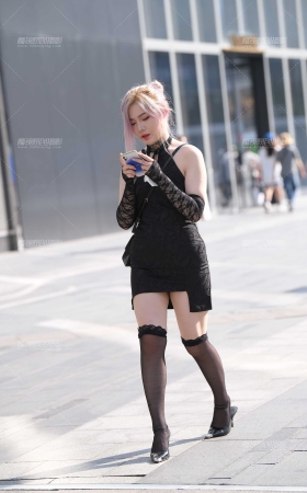 小腿袜美女 [19P]