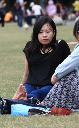 No1183 少妇艳趾，好脚的关键在于趾长
