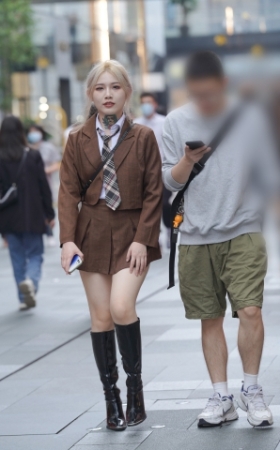 百褶裙