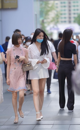 长腿美女