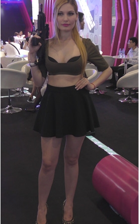 国外美模