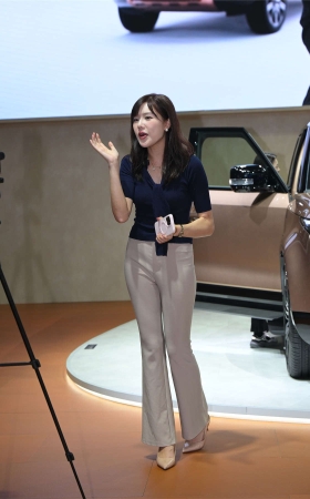 韵味轻淑女紧身裤
