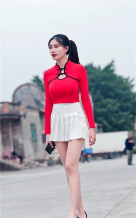 红衣白裙极品丝足美女套图3A139[291P-2.25G]