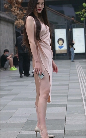 性感长裙美女