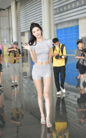 清秀靓丽居家服