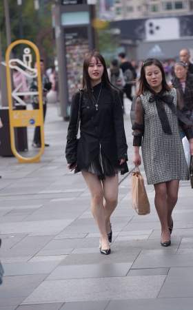 高跟美女