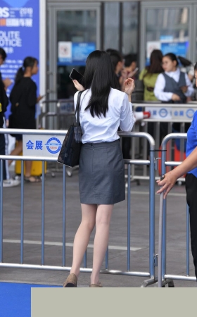 平底鞋丝袜OL美女3A415[291M]