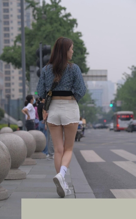 热裤美女MJ3366