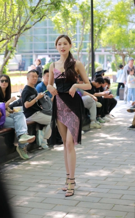 拼接裙时尚女神