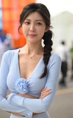 甜美蓝色套装裙 [124P-2.15GB]