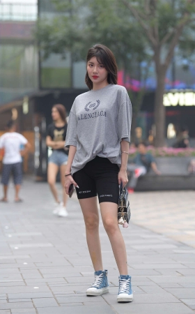 活力青春瑜伽短裤