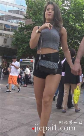 4k-街拍美腿高腰热裤水蜜桃臀的洋妞 [1.74 GB]