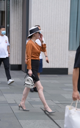 遇见韵味美女