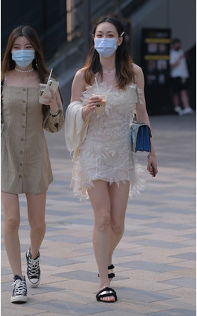 漂亮的白裙妹子(286P)