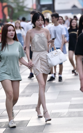 高跟美女