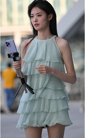 连体裙美女(109P)
