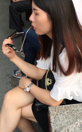漂亮白高MM
