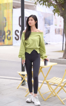 魂魂摄影作品 绿衣女孩