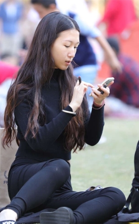 No708 一双真正的少女雪肌素足