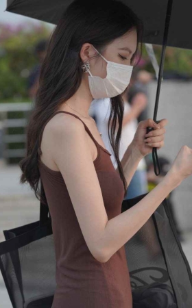 简约吊带长裙 [62P-652MB]