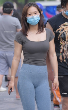 性感美女紧身 [17P]