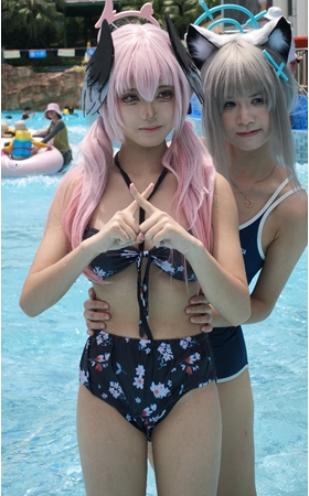 水上乐园cos美女(271P)