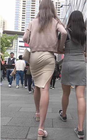 包臀裙小姐姐