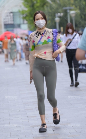 墨绿瑜珈裤 [18P]