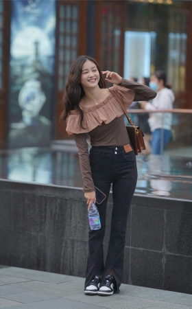 甜美治愈的笑容