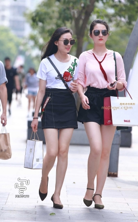 短裙，美腿，高跟 [12P]