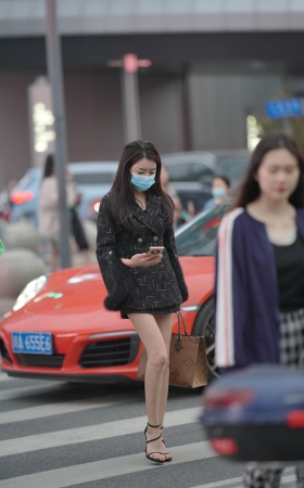 修长美腿